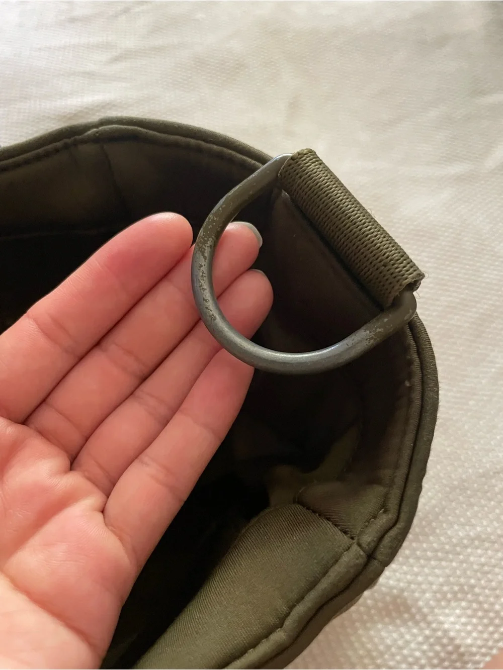 DAGNE DOVER Dark Moss tote/Diaper Bag